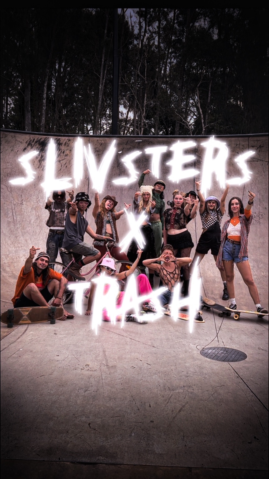 Original artwork for Slivsters X Trash